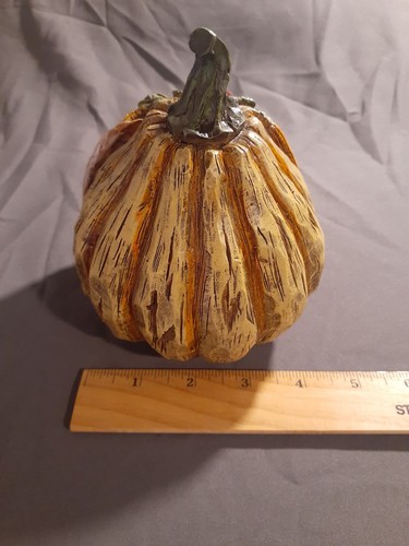 NEW Vintage Rare Halloween Pumpkin with house and scene Decoration USA SHIP - Picture 9 of 13