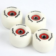 4X FunTomia Ersatz Rollen 92A Skateboard Whee...