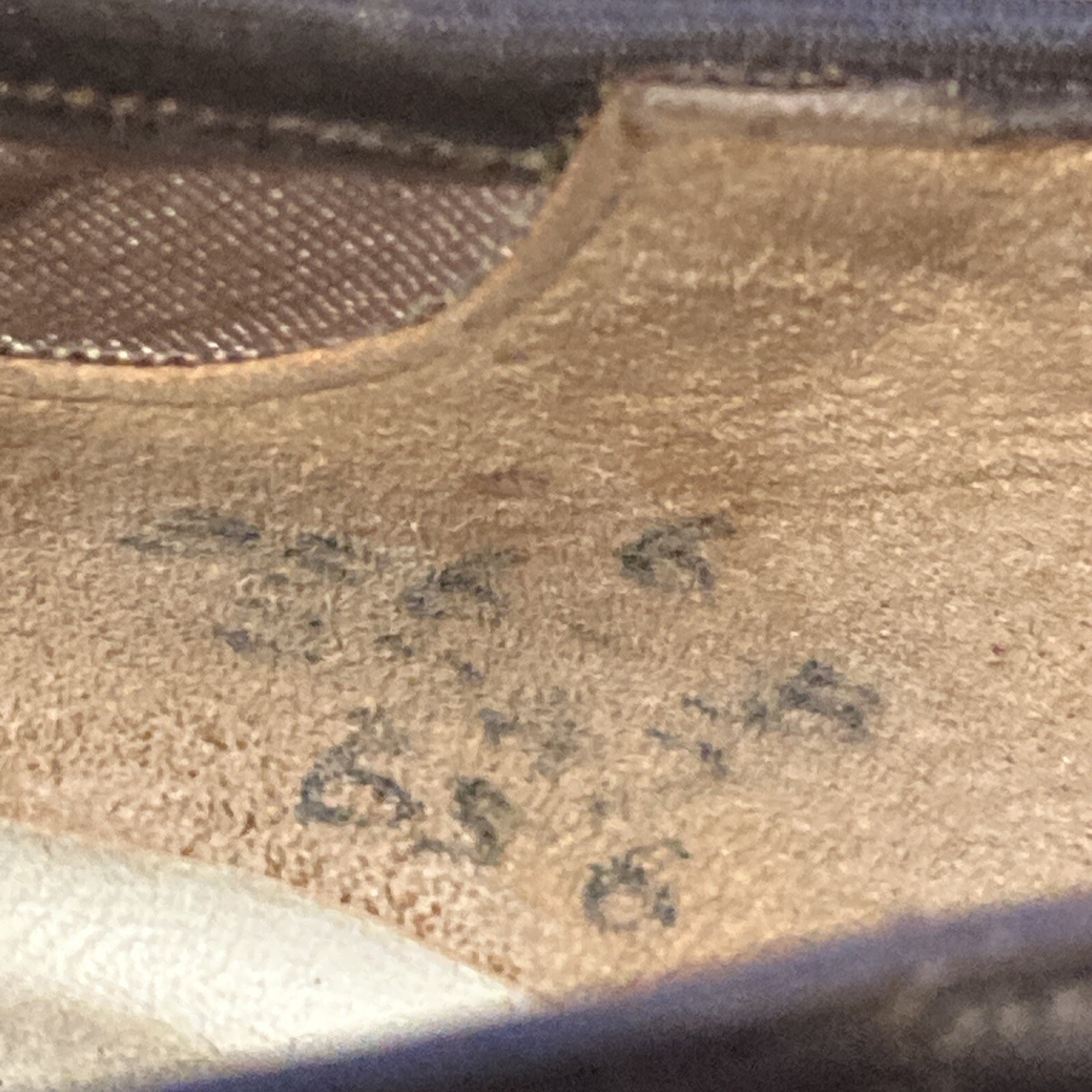 1950s Brown Suede/Reptile "Stacey"  Hand Sewn Court Shoes, Size 3.5/4 UK approx. 14