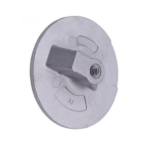 Zinc Anode Flat Trim Tab Anodic Plate For Mercury 18-6016 76214 76214T3 76214Q5 - Foto 5 di 11