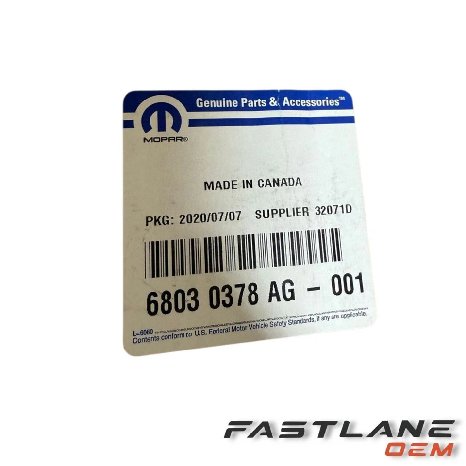 Dodge Grand Caravan 2008-2020 pestillo de puerta corredera nuevo OEM 6803 0378 AG Foto 3 de 4