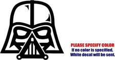 Darth Vader Star Wars 3 Vinyl Decal Sticker Car Truck Window Boat Various Sizes