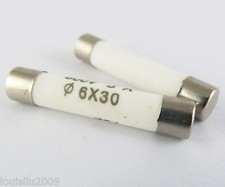 10pcs Ceramic Fuse 6x30mm 25A 250V Fast Blow FreeShipping