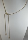 Vintage Adjustable Gold Tone Ring Choker Necklace By Madewell  — photo 7