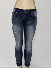 Miss Me Ankle Skinny Jeans Women  s Size 26 Great Condition