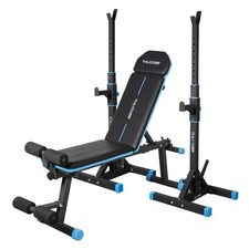 Hantelbank - Fitnessbank Langhantelablage Höhenverstellbarer THUNDER® SET#10 