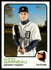 Dustin Garneau 2022 Topps Heritage # 321 Base Detroit Tigers