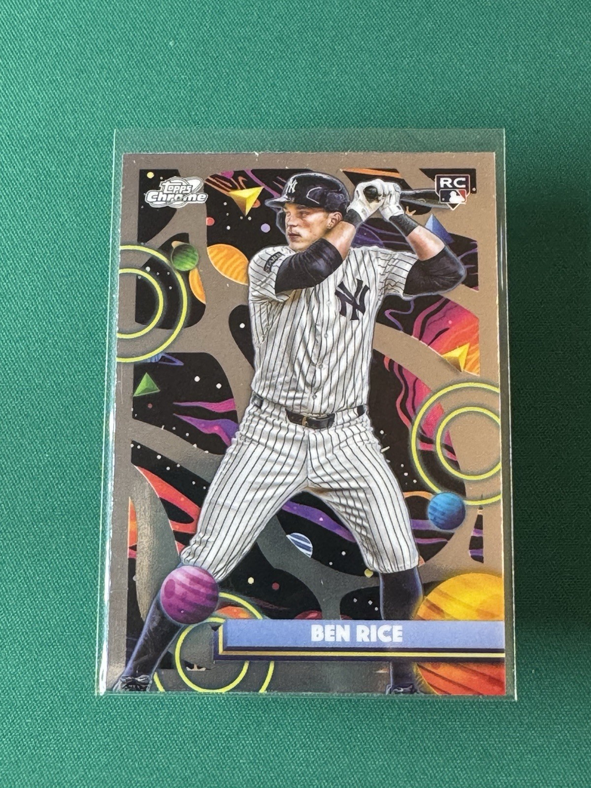 2025 Topps Chrome Cosmic #174 Ben Rice