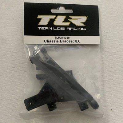 Team Losi 8X Chassis Braces TLR241028 NEW