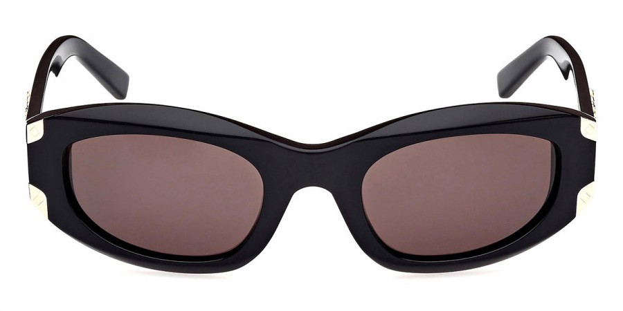 MCM MW0006 01A Shiny Black Round Sunglasses 53-23-135 36590₽