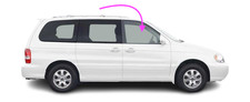 Fits: 2002-2005 Kia Sedona Mini Van Passenger Side Right Front Door Window Glass