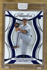15/15 🔥 2025 Panini Flawless Tomoyuki Sugano Flawless (AUTHENTIC Sapphire Gem)