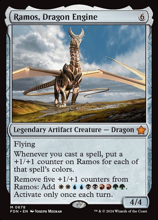 Ramos, Dragon Engine 678 M FDN MTG NM