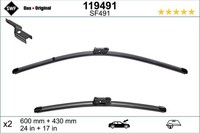 Wischblatt Scheibenwischer DAS Original SET SWF 119491 FüR Opel Peugeot Partner
