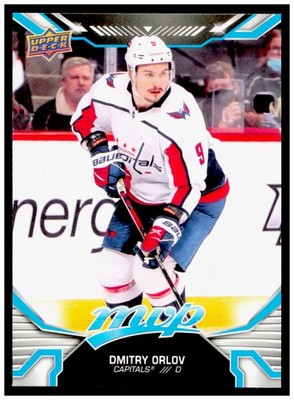2022-23 Upper Deck MVP Dmitry Orlov Card Ice Battles Gold  Capitals #174
