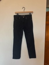 U.S. Polo Assn. Boys Size 14 Black Slim Straight Stretch Twill Denim Jeans
