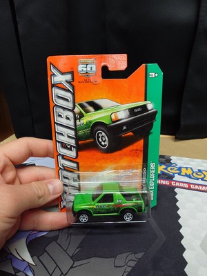 2012 MATCHBOX MBX EXPLORERS ISUZU AMIGO - GREEN - 102 OF 120