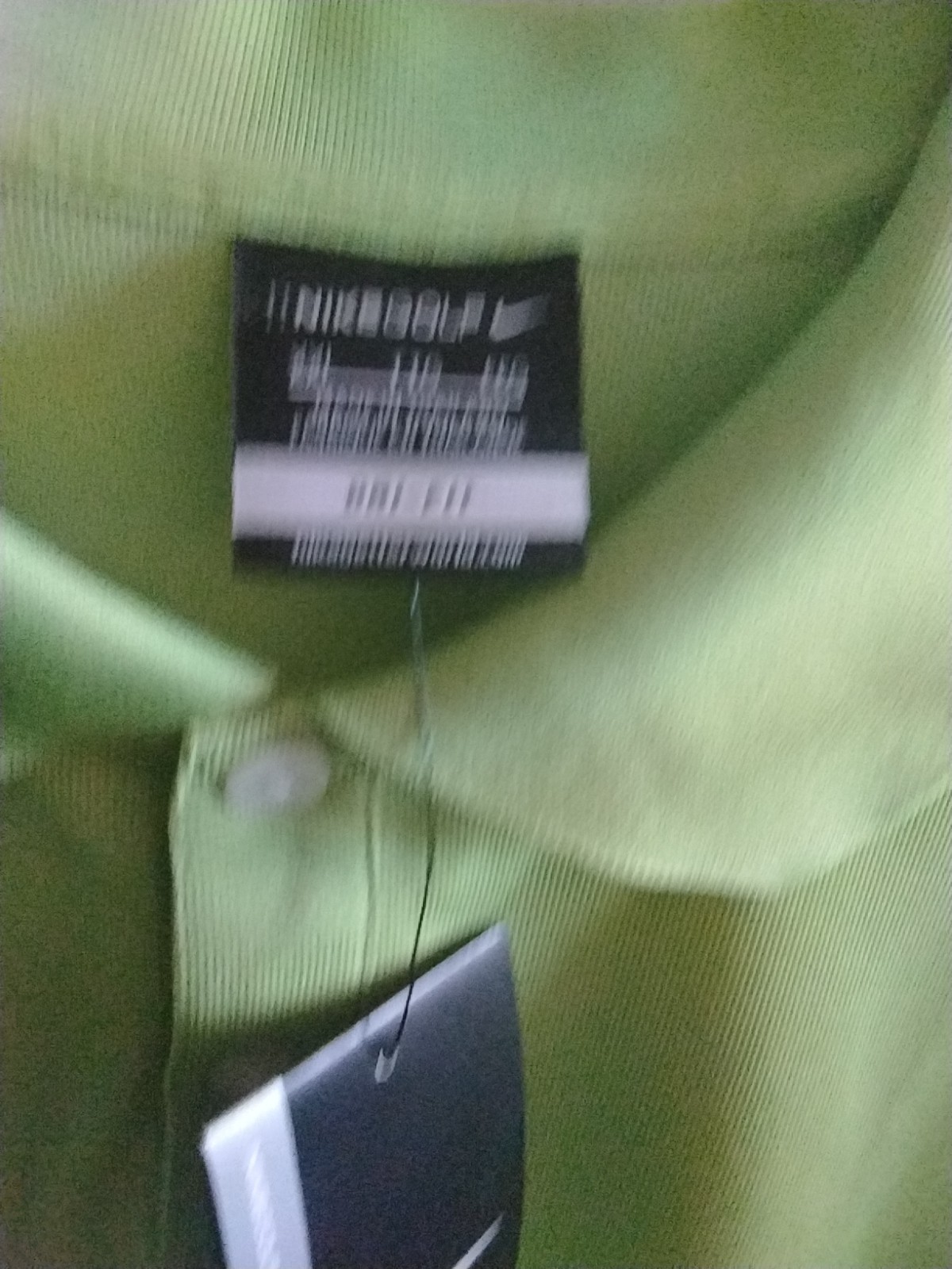 NIKE DRI FIT GOLF POLO SHIRT MENS XXL 2XL LIME GREEN GAS OIL COMPANY NWT thumbnail 7