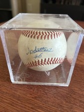 Aramis Ademan Signed ROML Baseball Auto W/ Case - A’s, Sox, Braves, Reds, Cubs