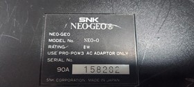 ! US SELLER ! - SNK Neo Geo AES NEO-0 JP Console w/ Hookups, Cleaned & restored