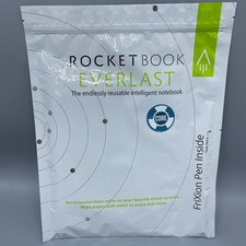 Rocketbook Everlast Executive Smart Reusable Notebook W/ Pen SEALED Green