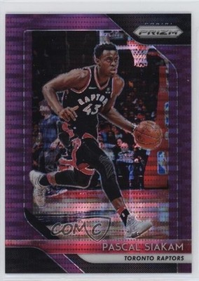 2018-19 Panini Prizm Purple Pulsar Prizm 17/35 Pascal Siakam #83 0c6
