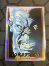 2024 SkyBox Marvel Masterpieces 92 Platinum Tombstone #99 Rainbow