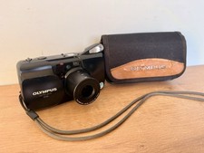 Olympus Infinity Stylus Zoom DLX 35mm Film Camera 35-70mm w/ Case Tested