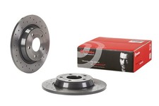 2x Bremsscheibe XTRA LINE - Xtra BREMBO 08.D864.1X für FORD FOCUS 4 HN Turnier