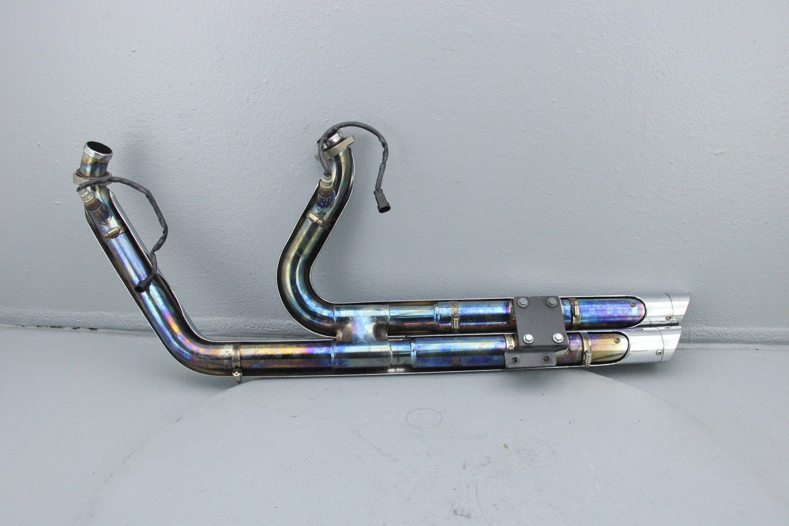 2011 Harley Softail VANCE HINES Exhaust Muffler Header Pipe Kit BIG SHOTS CHROME