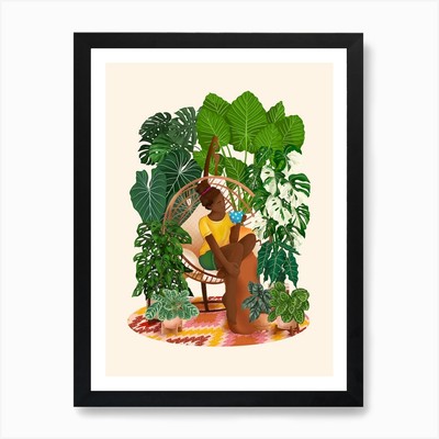 Kaffeepause 2 Kunstdruck gerahmt Wandbild Poster Leinwanddruck Bild