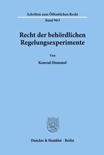 Konrad Hummel | Recht der behördlichen Regel...