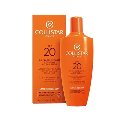 Collistar Super Tanning Intensive Ultra Fast Face And Body SPF20 200ml