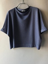 Brunello Cucinelli Cashmere/Silk Blue Sweater Size M