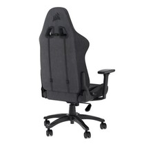 Corsair TC100 Relaxed Fabric Gaming Chair Grey Black Fabric Padded Adjustable U