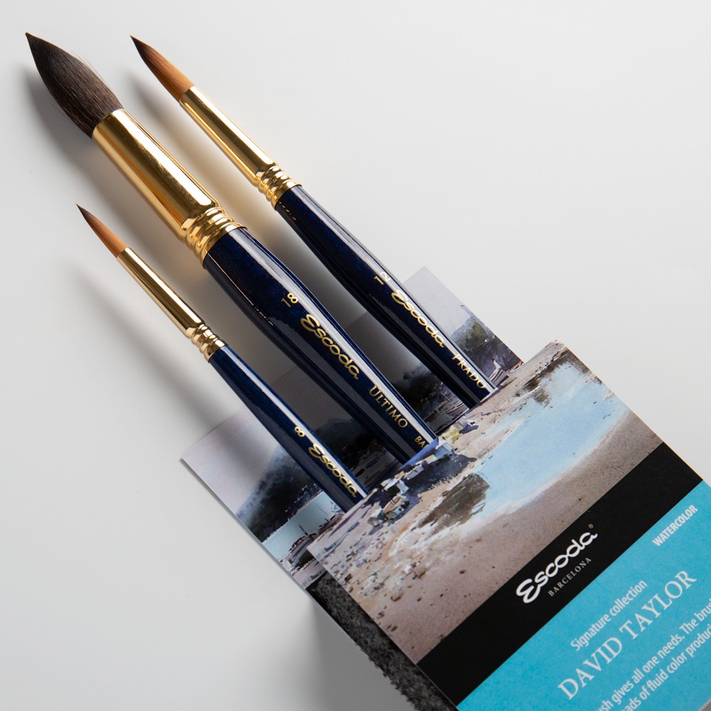 Escoda : Signature Artists Sets : David Taylor : Assorted Synthetic : Series ...