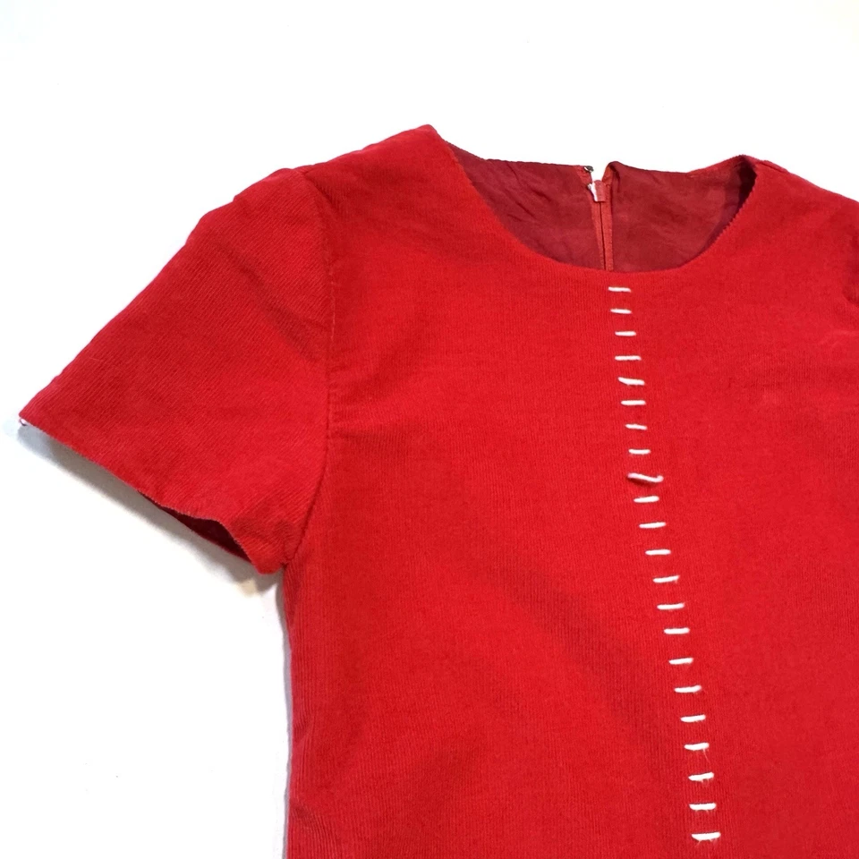 Isabel Garreton винтажный вишневый красный вельвет праздничное рождественское платье девочек 5 - Изображение 3 из 4