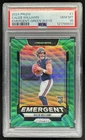 2024 Prizm Caleb Williams Emergent RC Green Wave Rookie #1 Bears PSA 10
