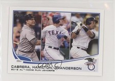 2013 Mini League Leaders Curtis Granderson Miguel Cabrera Josh Hamilton #153 be9