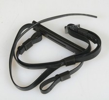 CAMERA STRAP, THIN BLACK, VINTAGE