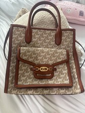 handbags for women Ralph Lauren brown and beige medium size only used few Times
