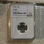 1959 Proof Roosevelt Dime certified PF 68 by NGC!
