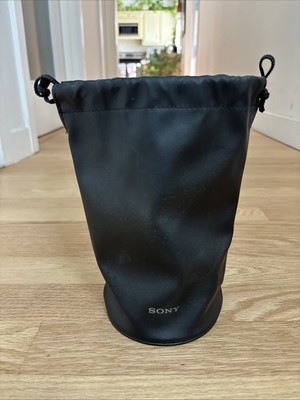 Sony Genuine Lens Pouch Soft Case ~ 9'' x 4.5''