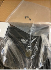 Tripp Lite SmartRack 12U Switch-Depth Wall-Mount Rack Enclosure Cabinet, Back