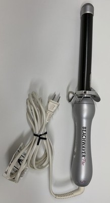 Beachwaver Pro 1 S Professional Rotating 1  Curling Iron Extended Length Works!