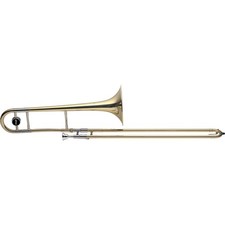 Stagg Bb Tenor Trombone, L-bore, Clear Lacquer ABS Case