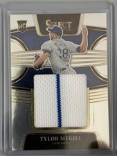 2022 Panini Select - Rookie Jumbo Swatch Tylor Megill #RJS-TM (MEM, RC)