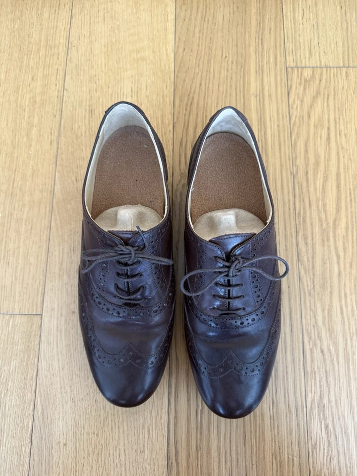 Zapatos italianos de cuero (mujer 8,5) Foto 2 de 4