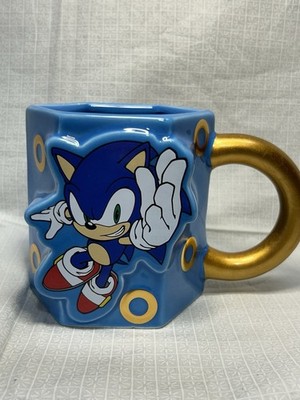 Zak Designs Sonic The Hedgehog 3D Sculpted Coffee Mug~No Box