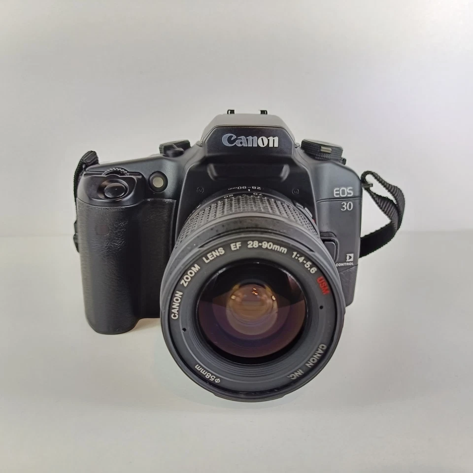 Canon EOS 30 Eye Control 35mm SLR Camera With Canon EF 28-90mm Lens Tested Canon - Image 2 of 4